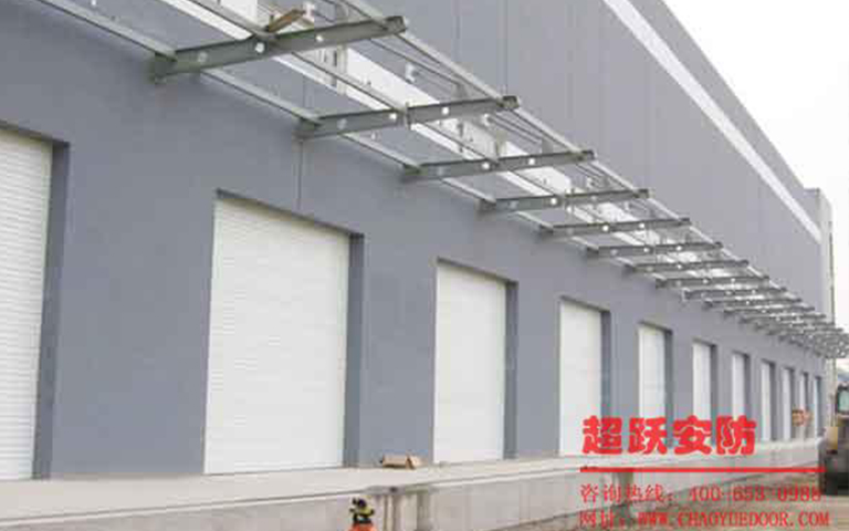 2013.11.14運城張總選用山西超躍四千平鋼質防火卷簾