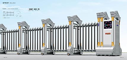 不銹鋼伸縮門(mén)