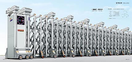 不銹鋼伸縮門(mén)